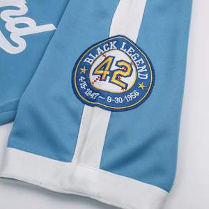 Maillot de baseball personnalisé pour hommes, respirant, en polyester, uniforme sportif d'équipe pour l'entraînement et la pratique - Product Image 2