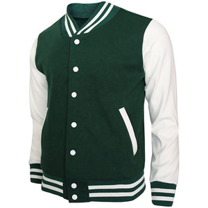Veste universitaire unisexe personnalisée pour homme, en polyester fin, col montant, style décontracté, mode hiver, vente en gros, imperméable et coupe-vent - Product Image 4