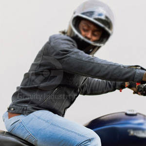 Dernier style de veste en jean pour homme 100% coton écologique respirant hiver meilleure vente en gros logo frontal - Product Image 6