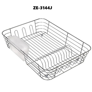 Modern Handmade Stainless Steel Wire <b>Basket</b> Stands PC Plastic Foldable <b>Dishwasher</b> Oven Safe Storage Organizer for Home Decor - Product Image 3