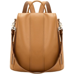 Mochila de Cuero de Cabra Genuino para Mujer, Hecha a Mano, de Primera Calidad, para Viajes, Escuela, Oficina, Textura Suave, Duradera, para Uso Diario - Product Image 2