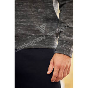 Sweat à capuche unisexe pour homme, imprimé numérique personnalisé, 300g, gris, 100% coton molletonné, vêtements de sport d'hiver - Product Image 5