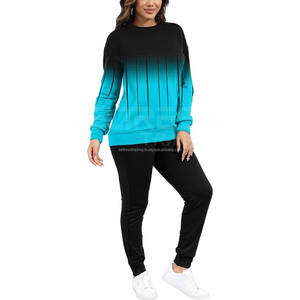 เสื้อกันหนาวแขนยาวสำหรับผู้หญิงชุด2ชิ้นคุณภาพสูงมีกระเป๋าสำหรับใส่วิ่งชุดวอร์มฤดูหนาวแบบพรีเมียม - Product Image 4