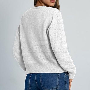 Cárdigan de Mujer, Tejido Suave, Estilo con Botones, Informal, para Uso Diario, Atuendo de Invierno a la Moda - Product Image 6