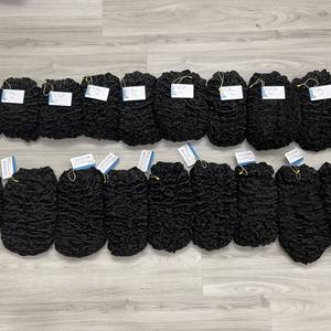 OFERTA ESPECIAL Extensiones de Cabello Humano Rizado Vietnamita Birmano Sin Enredos Listas para Enviar Cabello Virgen de Alta Calidad Precio de Fábrica - Product Image 2