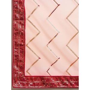 ชุดงานเทศกาลผ้าไหมปักเลื่อมสีชมพู - Product Image 1