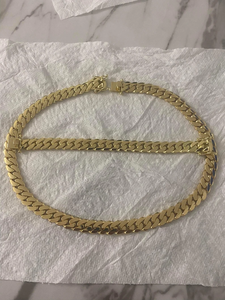 สร้อยข้อมือแบบโซ่ชุบทองคำแท้ 24K สไตล์วินเทจ สำหรับผู้ชาย เหมาะสำหรับงานปาร์ตี้ เครื่องประดับแฟชั่น อุปกรณ์เสริมทำจากโลหะผสม - Product Image 4