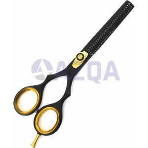 Kit de toilettage pour hommes 4 en 1 très vendu, ciseaux à cheveux, ciseaux effilés, rasoir droit avec étui de rangement, ensemble de barbier - Product Image 6