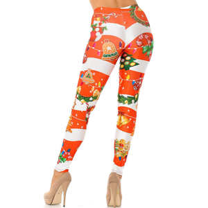 Leggings de yoga respirants à sublimation pour femmes – Meilleure qualité, taille élastique – Vente chaude - Product Image 6
