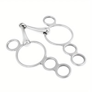 MARCO WEAR Mors de dressage à double articulation Eggbutt personnalisable avec logo, pour écurie équestre, en acier inoxydable de haute qualité, taille sur mesure - Product Image 6