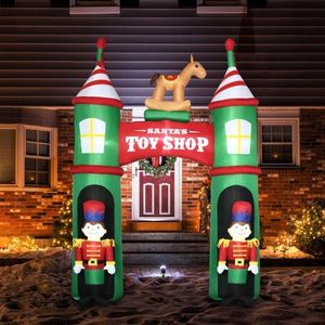 Christmas Inflatable Outdoor Holiday Yard Decorations Festive Christmas Inflatables for Premium Home Decor - Product Image 1