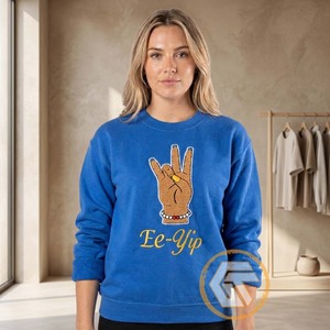 Sudadera Personalizada de Alta Calidad para Mujer, Bordada con el Logotipo de Sigma Gamma Rho, en Felpa de Algodón Sólido, Ropa Griega - Product Image 3