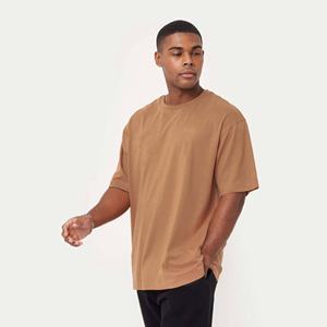 เสื้อยืดสตรีทแวร์ผู้ชาย ผ้าคอตตอนหนา 180 กรัม ทรงโอเวอร์ไซส์ สำหรับออกกำลังกาย แห้งเร็ว เสื้อยืดผู้ชาย - Product Image 6