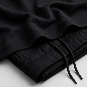 Wholesale Summer Men's Casual Shorts <b>Set</b> Plain Color Solid 100% Cotton Jersey Quick Dry Knitted Pocket Customized Logo <b>Twin</b> <b>Set</b> - Product Image 4