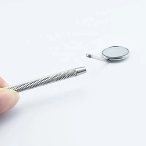 Miroir buccal dentaire de haute qualité avec manche en acier inoxydable et tête détachable, certifié CE - Product Image 4