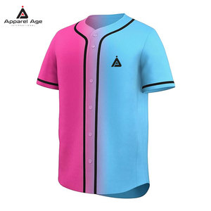 เสื้อเบสบอลแบบสวมใส่สบาย ระบายอากาศได้ดี MOQ ต่ำ รับผลิตตามขนาด เสื้อเบสบอลสำหรับเด็ก - Product Image 2