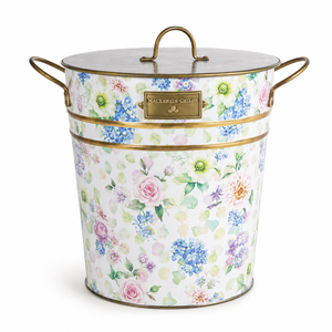 Ensemble de 3 jardinières en métal galvanisé style vintage pour la maison et le jardin - Product Image 5