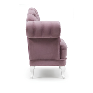 Sofá Moderno de Lujo Tapizado en Madera de Teca, Muebles Elegantes para Sala de Estar, Hotel, Villa o Apartamento - Product Image 3
