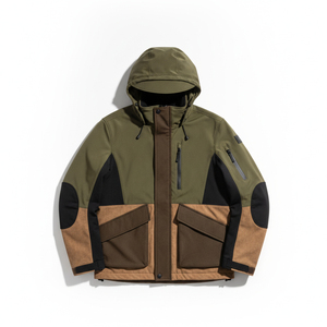 Bulk Custom Waterproof Camouflage Hunting <b>Jacket</b> Outdoor Windproof <b>Mens</b> Tactical Hunting Clothing Softshell Parka Coat - Product Image 1