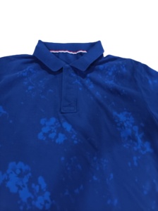 Venta al por mayor 240 GSM personalizado Unisex Boxy Fit ácido lavado pesado camiseta de los hombres de 240gsm de gran tamaño Vintage Polo camiseta - Product Image 6