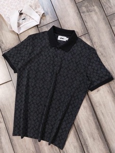 เสื้อโปโลพิมพ์ลายโมโนแกรมสุดหรูสำหรับผู้ชาย เสื้อยืดคอปกดีไซน์เนอร์พรีเมียม แขนสั้น สไตล์ลำลอง - Product Image 6