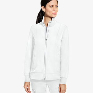 Blouse de laboratoire unie pour femmes, en molleton de coton chaud, respirante et confortable, idéale pour l'hôpital, design hivernal, haute qualité, très vendue - Product Image 1