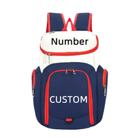 Sac à dos pour entraîneurs de baseball/softball, sac à dos à fond antidérapant, tissu en nylon, motif de dessin animé, capacité de 50 à 70 L, séchage rapide
