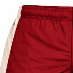<b>Red</b> Neutral Color Block Athletic <b>Shorts</b> Lightweight Quick Dry Elastic Waist Running Training Gym Sportswear Customized Team - Product Image 6
