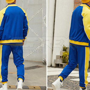 Conjunto Deportivo Informal de Invierno para Hombre, Uniforme de Entrenamiento Sólido, Ropa Deportiva Ligera de Secado Rápido, Ropa Deportiva de Gimnasio, Ropa Deportiva Atlética de Moda - Product Image 2