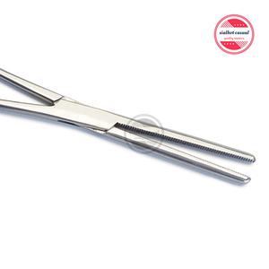 Pince anti-moustique hémostatique en acier inoxydable, base droite et incurvée de chirurgie, vente en gros - Product Image 4