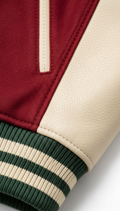 Vêtements d'extérieur de style américain haut de gamme en tissu polaire avec manches contrastées, streetwear tendance - Product Image 4