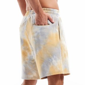 Men's Cotton Sweat Shorts High Street Comfort Fitness Casual Exercise Shorts Custom US Size Thick <b>Material</b> Loose Design - Product Image 5