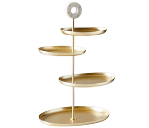 Juego de 3 Soportes Redondos de Acero Inoxidable para Tartas, Bandejas de Exhibición de Postres para Bodas, Fiestas, Panaderías, Decoración de Pasteles y Cupcakes - Product Image 4