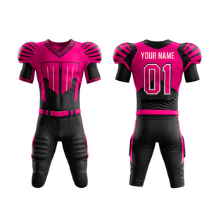 Uniforme de Fútbol Americano Personalizado de Alta Calidad, Tela Transpirable, Sublimado, Uniforme de Fútbol con Estampado Personalizado, Kit de Equipo Personalizado - Product Image 1