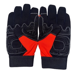 Bulk Quantity Non-Slip Synthetic Leather Work Safety <b>Gloves</b> Custom Best Quality Mechanic <b>Gloves</b> for Sale High Quality - Product Image 5