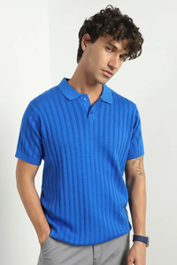 Compre una Camiseta Polo de Punto Texturizado con un Diseño Moderno y Color Personalizado Disponible - Product Image 6