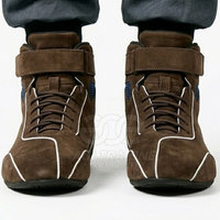 Chaussures de course automobile sportives pour hommes, légères, ignifuges, respirantes, confortables, durables, personnalisables pour un usage quotidien