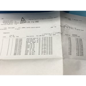 Kit AMAT 0240-26391, Adaptateur refroidi à l'eau Gamma 2 - Équipement et pièces semi-conductrices d'occasion fiables à l'échelle mondiale - Product Image 1