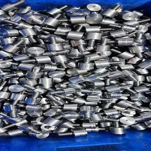 Turned Custom Brass/Stainless Steel CNC Machined Components Tight Tolerance Ra04 for Machining Industrial <b>Equipment</b> - Product Image 4