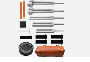 Juego de diapones para sanación (128Hz, 136.1Hz, 256Hz y 528Hz) — Deja que las vibraciones... - Product Image 5