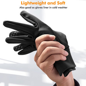 Gants de course pour le cyclisme, légers, coupe-vent, imperméables, compatibles avec les écrans tactiles, antidérapants - Product Image 2