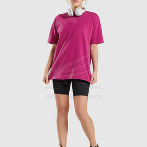T-shirt en toile pour femme de haute qualité - Léger, couleur et logo personnalisés, respirant, 100% coton, vêtements décontractés - Product Image 4