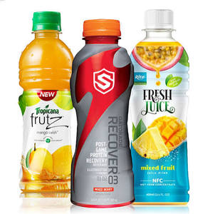 Wholesale Eco-Friendly Waterproof Heat Shrink Labels for Fruit <b>Juice</b> <b>Bottles</b> Custom Printed Premium PVC Beverage Packaging - Product Image 2