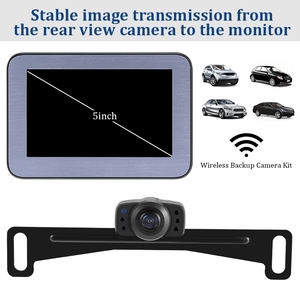 <span class=keywords><strong>Kit</strong></span> Moniteur Caméra Voiture 5 Pouces HD avec Support Magnétique, Caméra de Recul Vision Nocturne Étanche et Assistant de Stationnement - Product Image 3