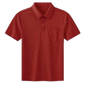 Camisas Polo Personalizadas de Última Moda, Casuales, Lisas, de Manga Corta para Hombre, 100% Algodón, con Bolsillo - Product Image 5