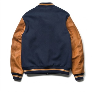 Mens classic varsity <b>jacket</b> designed with versatile comfort and athletic charm for urban casual travel and modern daily fashion - Product Image 4
