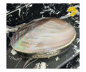 กล่องใส่เครื่องประดับเปลือกหอยมุกสุดหรู กล่องเก็บแหวนสร้อยคอ ดีไซน์สวยงาม ราคาขายส่งจากเวียดนาม - Product Image 1