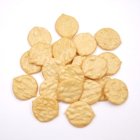 Craquelins de riz rouge en gros, non frits, céréales complètes, sans gluten, faibles en gras, végétaliens, collation saine, certifiés Halal, OEM