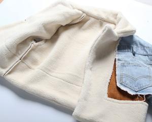 Chaqueta de Mezclilla para Hombre, Diseño Personalizado OEM, Efecto Desgastado, Chaqueta de Algodón, Estilo Vintage, Talla Grande - Product Image 4