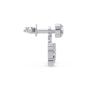Pendientes de Diamantes de Laboratorio en Plata 925 Personalizados, Fabricante de Joyería de Marca Privada OEM ODM, Colección de Diseño Premium Hecha en India - Product Image 5